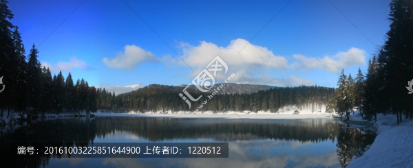 富西下湖全景