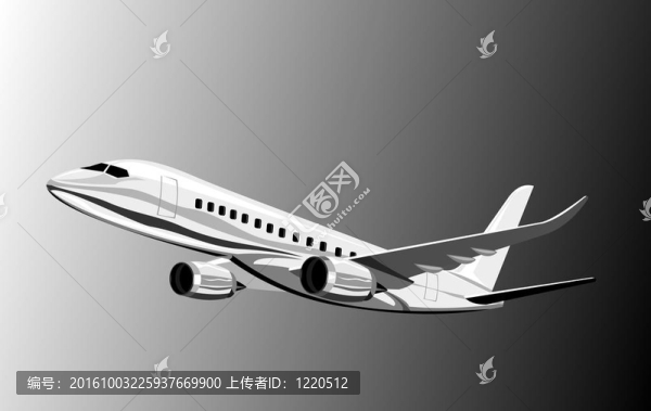 飛機在全飛行