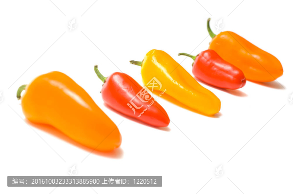 新鮮的甜辣椒