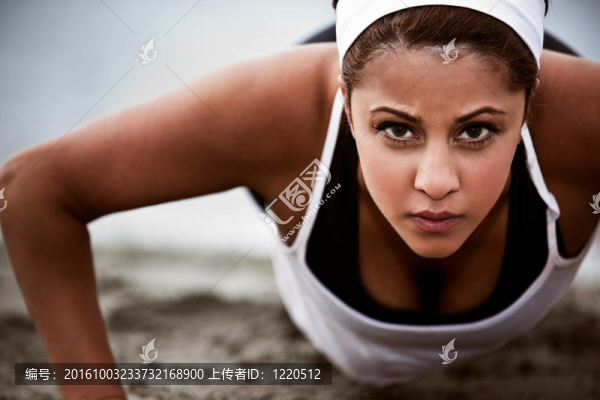 運(yùn)動(dòng)的女人