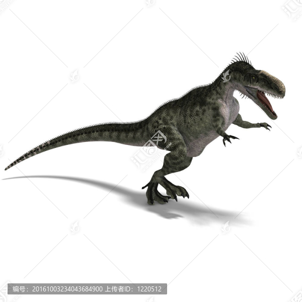 恐龍Monolophosaurus
