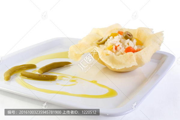 蔬菜涼米飯