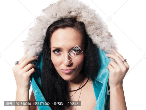 白色背景上的熱舞者