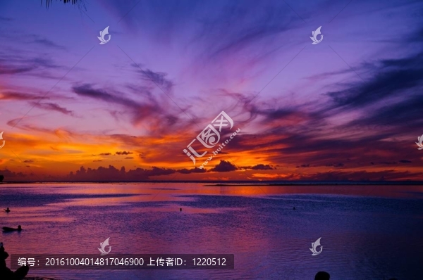 關(guān)島的日落