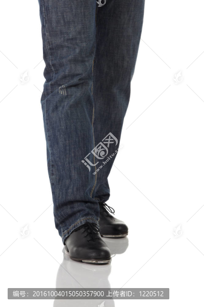 單一的踢踏舞者