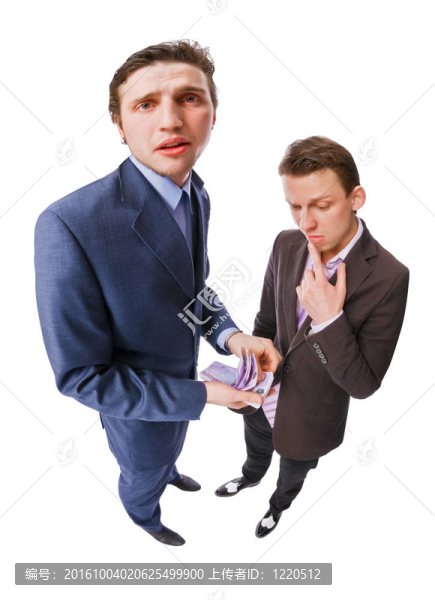 兩個(gè)有很多現(xiàn)金的年輕商人