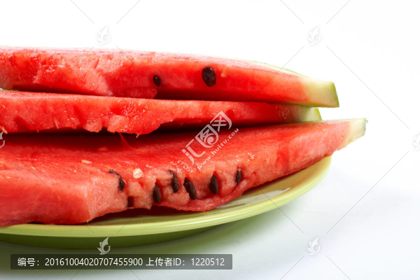 西瓜片上的綠板