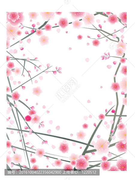 梅花的背景