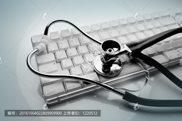鍵盤和聽(tīng)診器