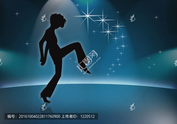 她只是快樂的時候，她跳舞