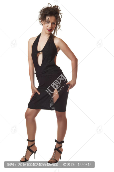 性感的女士合影