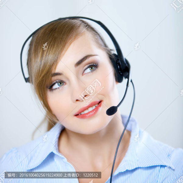 年輕的女商人