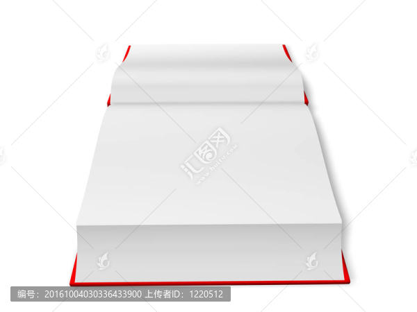 打開的書