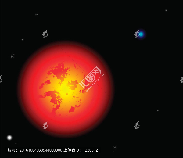 太陽在空間