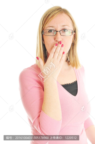 金發(fā)女人隔離