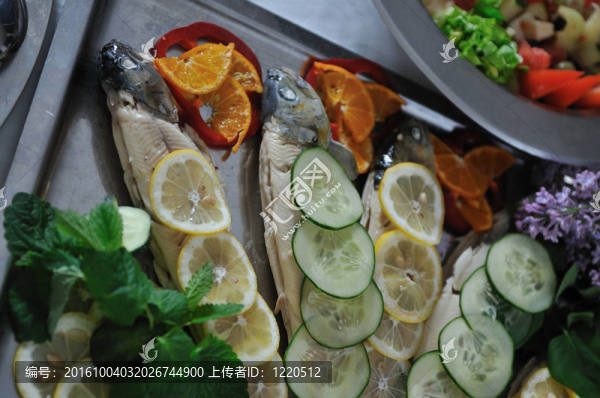 自助餐的食物