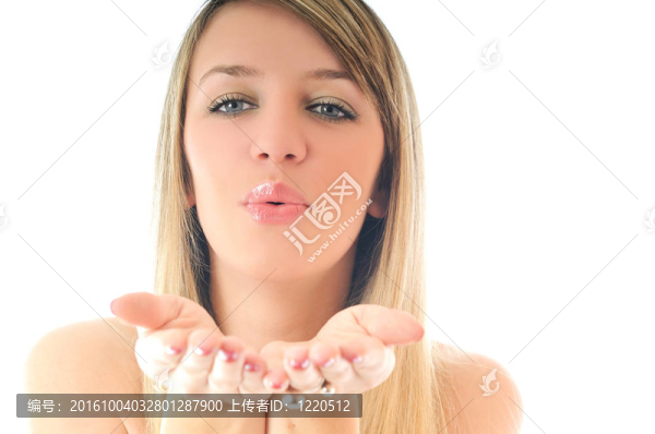 吹的…
