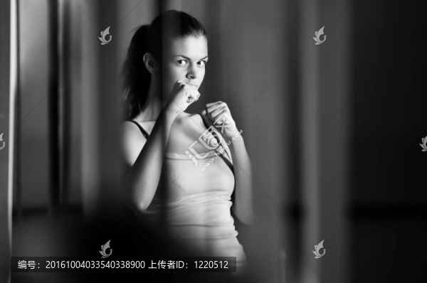 年輕的女斗士