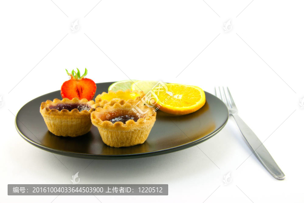 果醬餡餅和水果