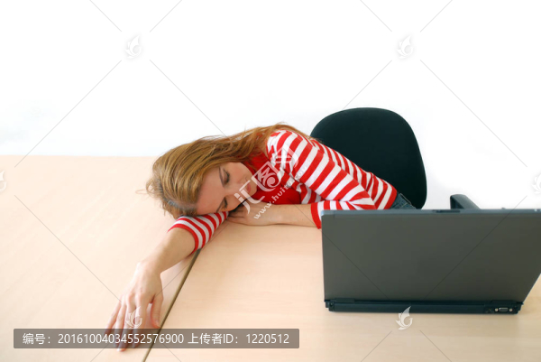 女商人在紅…