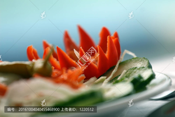 新鮮的沙拉