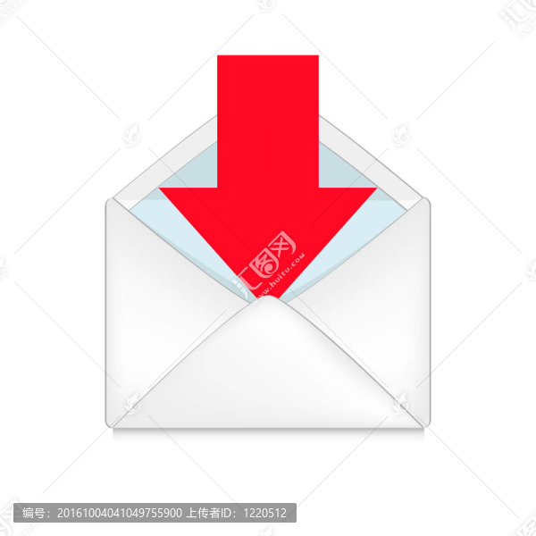 打開信封的概念