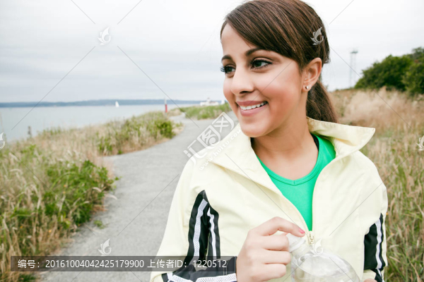 運動的女人