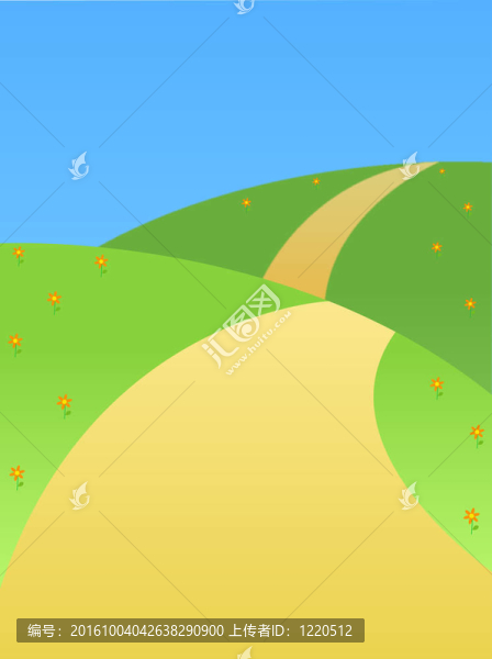 在山上的路