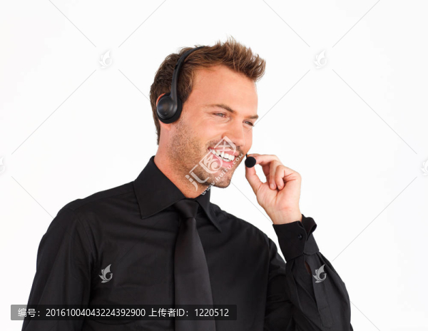 微笑客戶服務(wù)代表