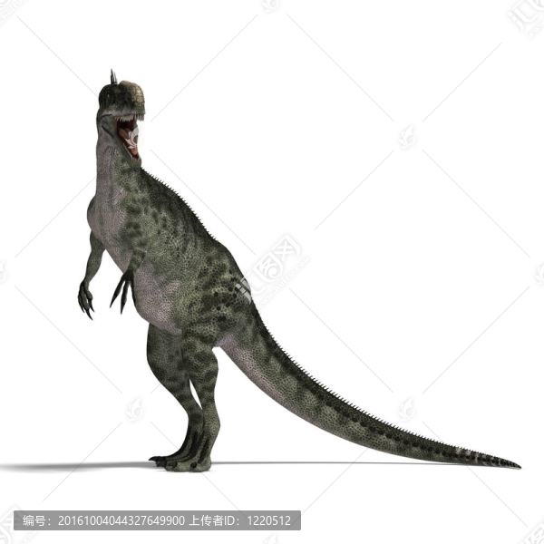 恐龍Monolophosaurus