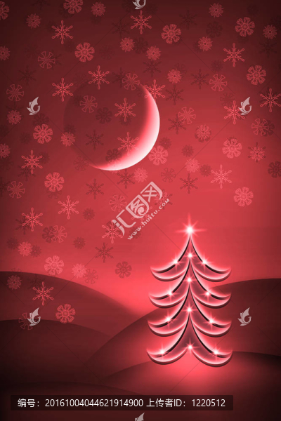 夜晚的圣誕樹(shù)