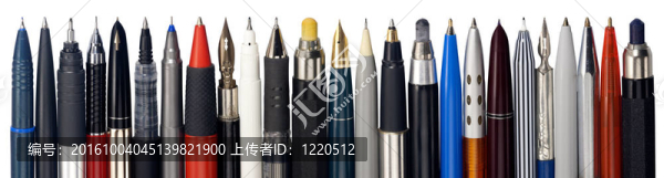 各種鋼筆；圓珠筆和鉛筆