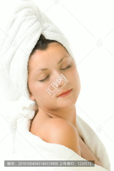斯帕美麗的年輕女人