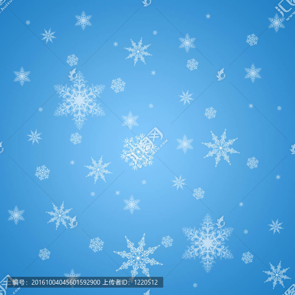 雪花的圖案