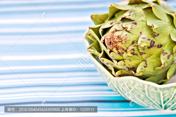 新鮮的朝鮮薊