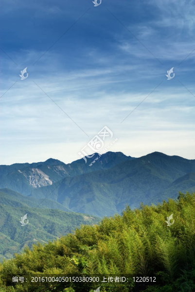 豐富多彩的山地景觀