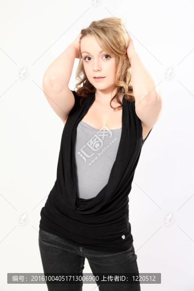 美麗的Young,Woman