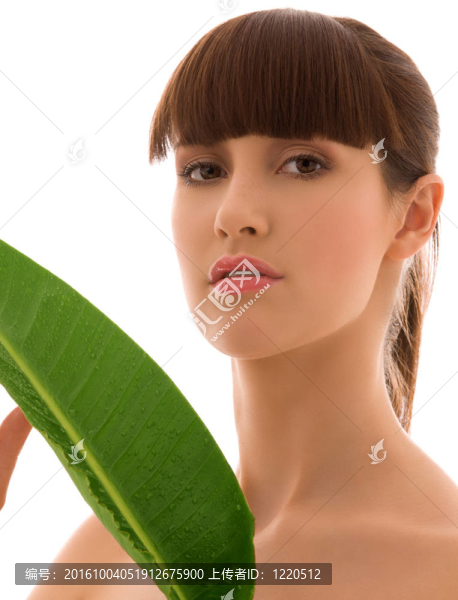 綠葉女人