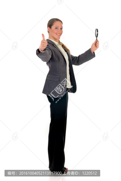 商人的放大鏡