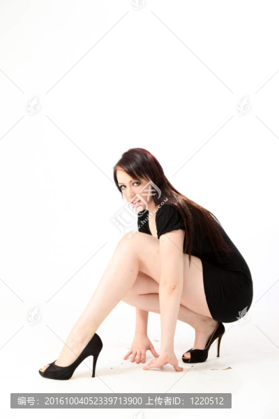 美麗的Young,Woman