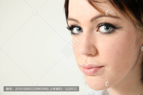 美麗的Young,Woman