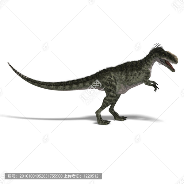 恐龍Monolophosaurus