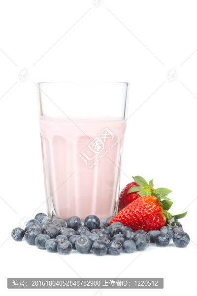 Strawberry,milkshake的藍莓
