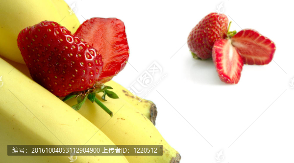 香蕉和草莓
