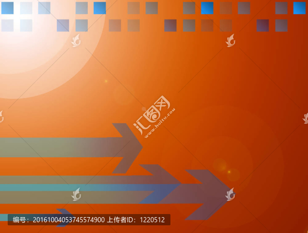 橙色表示
