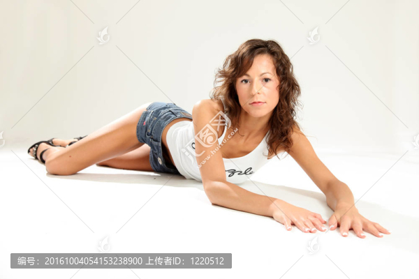 美麗的Young,Woman