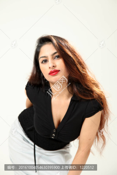 美麗的Young,Indian,Lady