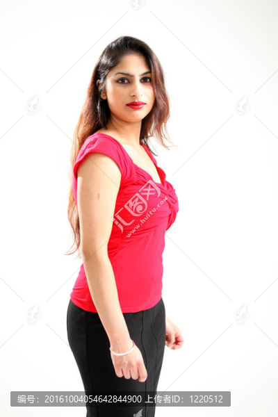 美麗的Young,Indian,Lady