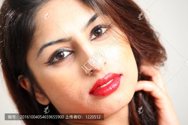 美麗的Young,Indian,Lady