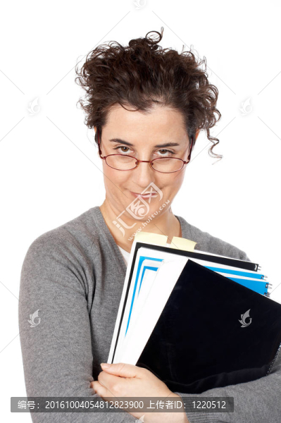 業(yè)務(wù)繁忙的女人